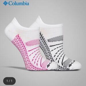 Women’s Columbia Space Dye brrr No-Show Lightweight Socks